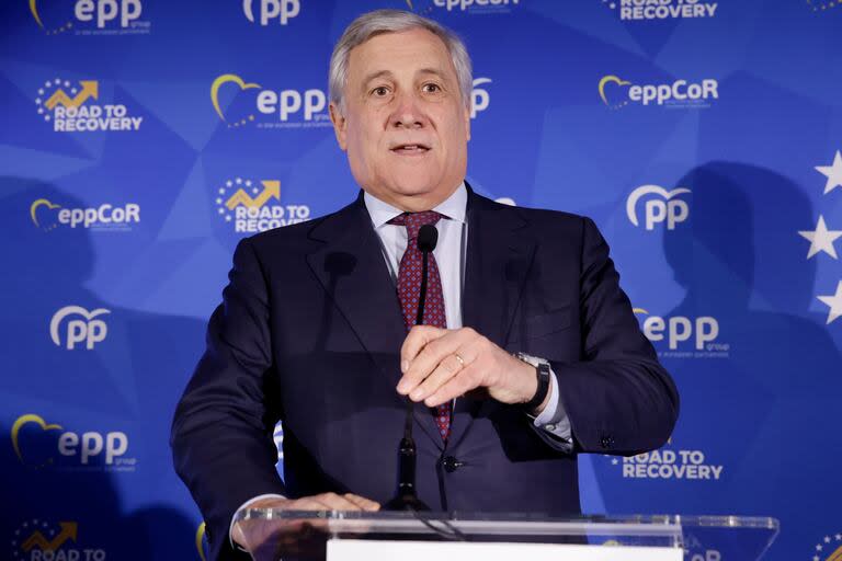 El ministro de Asuntos Exteriores de Italia, Antonio Tajani