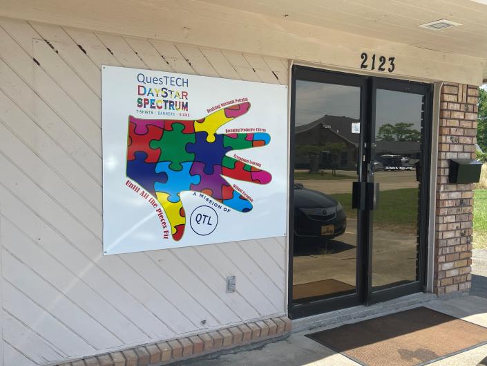 QuesTech DayStar Spectrum, located at 2123 Justice Street, Monroe, offers T-shirts, banners and signs. The business also hires those on the autism spectrum to develop essential workforce skills.
