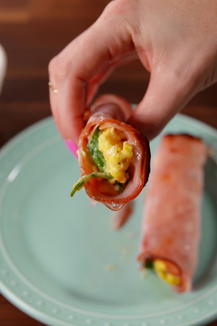 Ham Egg & Cheese Roll-Ups