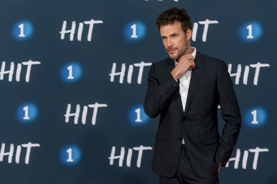 VITORIA-GASTEIZ, ESPAÑA - 01 DE SEPTIEMBRE: El actor español Daniel Grao asiste al estreno de 'Hit' en el Palacio de Congresos Europa durante el FesTVal 2020 el 01 de septiembre de 2020 en Vitoria-Gasteiz, España. (Foto de Juan Naharro Giménez/WireImage)