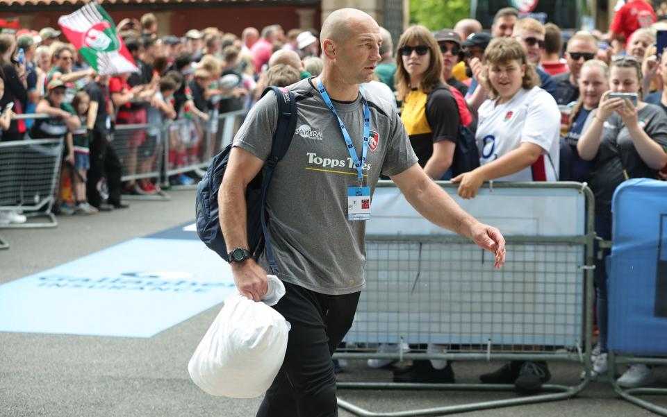 Borthwick arrives at Twickenham - GETTY IMAGES