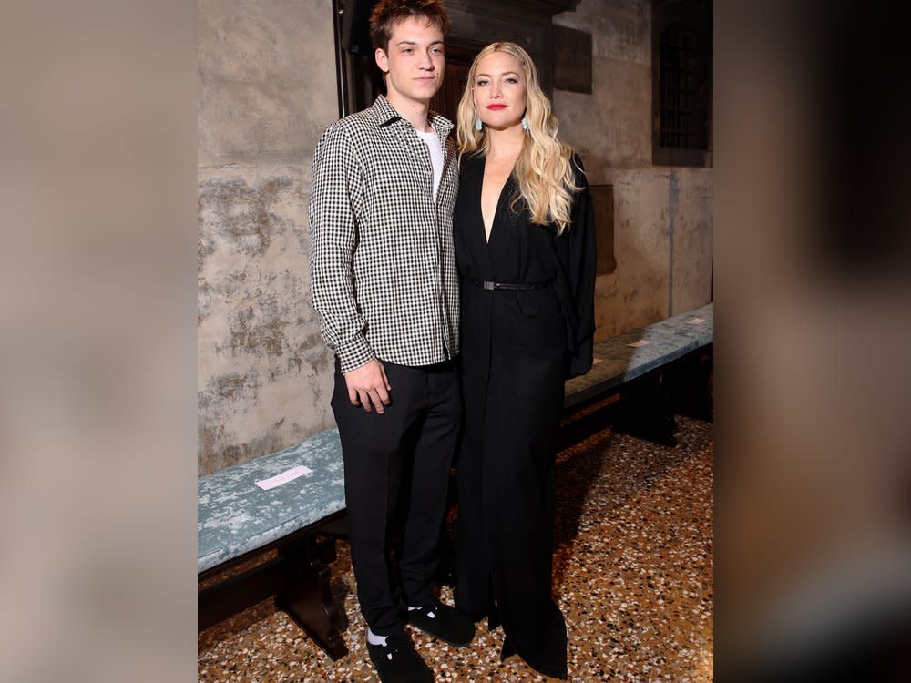 Kate Hudson mit Sohn Ryder in Venedig. (Bild: getty/Daniele Venturelli / WireImage)