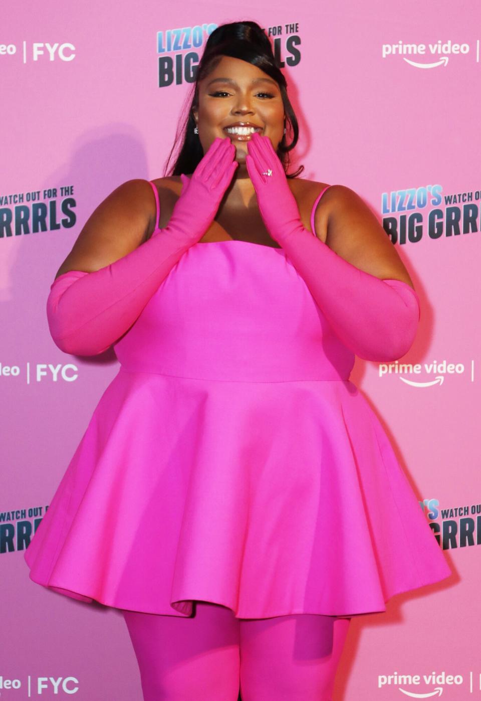 Lizzo attends Prime Video’s "Lizzo's Watch Out For The Big Grrrls" official FYC screening and Q&A at DGA Theater Complex on June 03, 2022 in Los Angeles, California