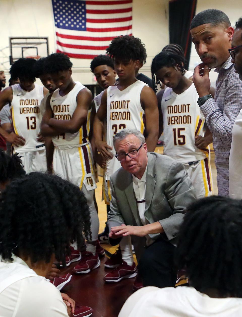 Mount Vernon coach Bob Cimmino believes his young team is halfway there in terms of understanding the system and finding roles. There are just five seniors on the roster.