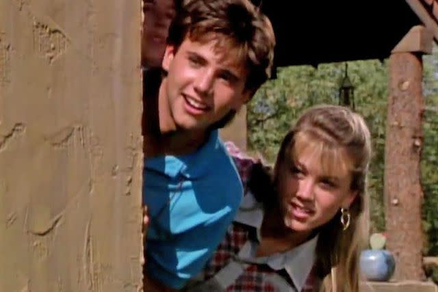 Shout! Factory Christine Taylor and David Lascher in 'Hey Dude'