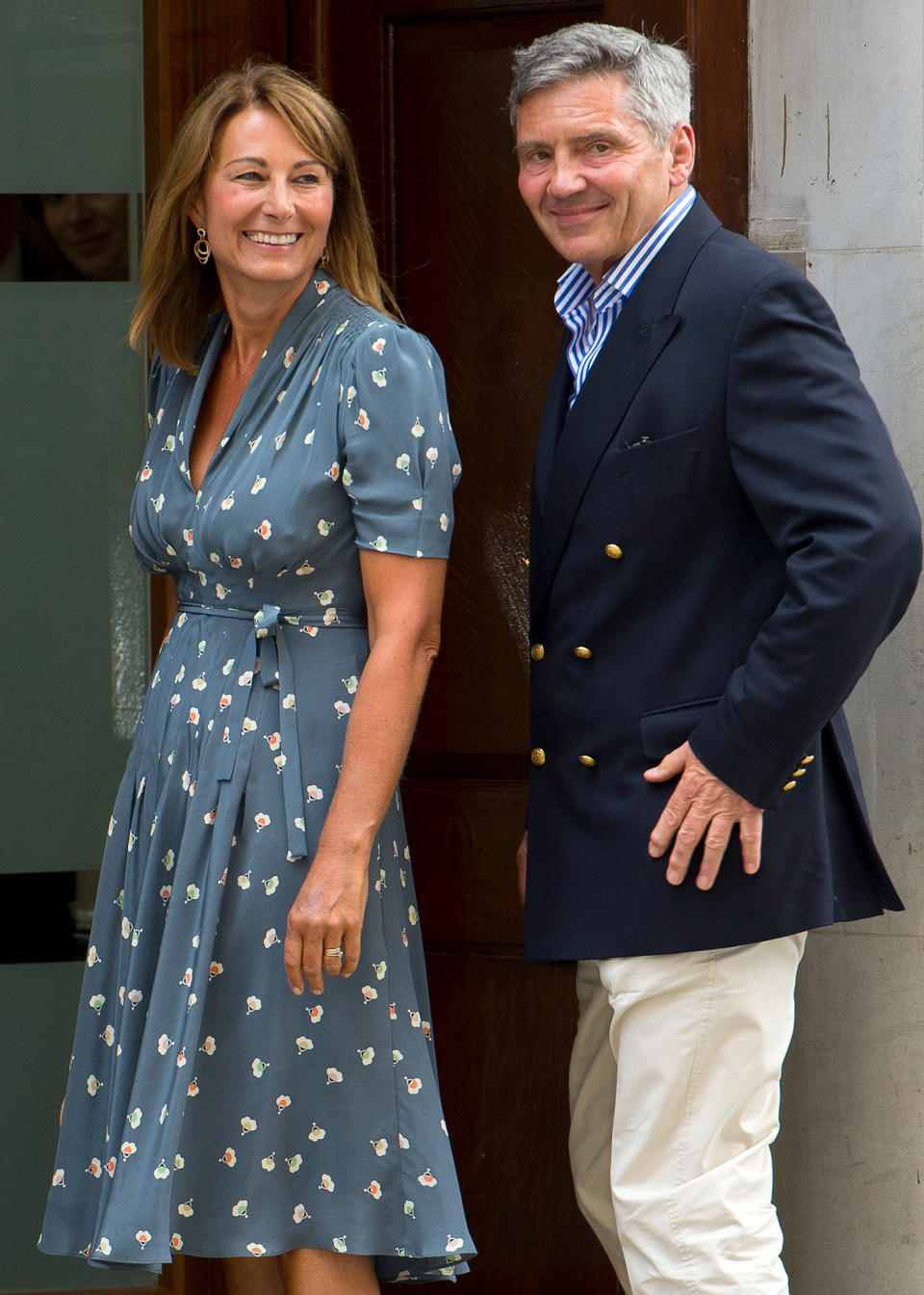 Carole Middleton and Michael Middleton