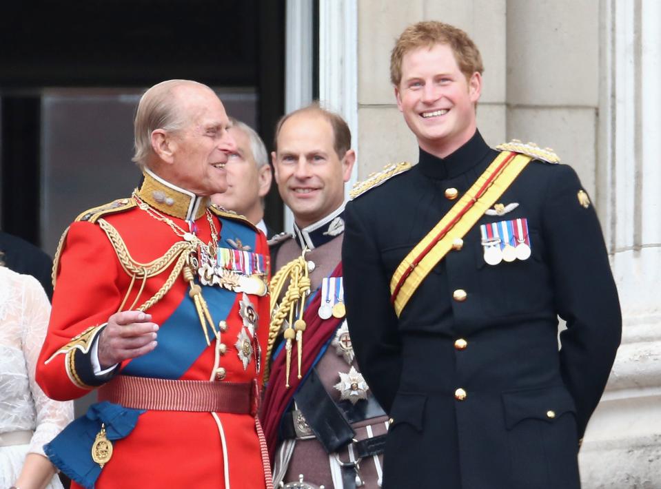 The Sweetest Photos of Prince Philip and Prince Harry Through the Years