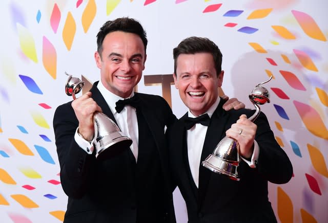 Anthony McPartlin and Declan Donnelly