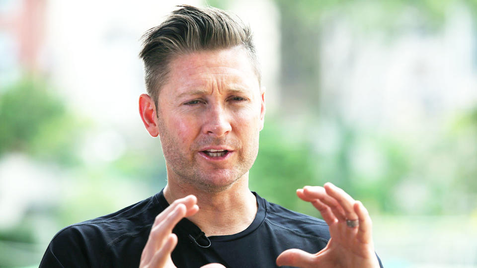 Pictured here, former Australia cricket captain Michael Clarke.