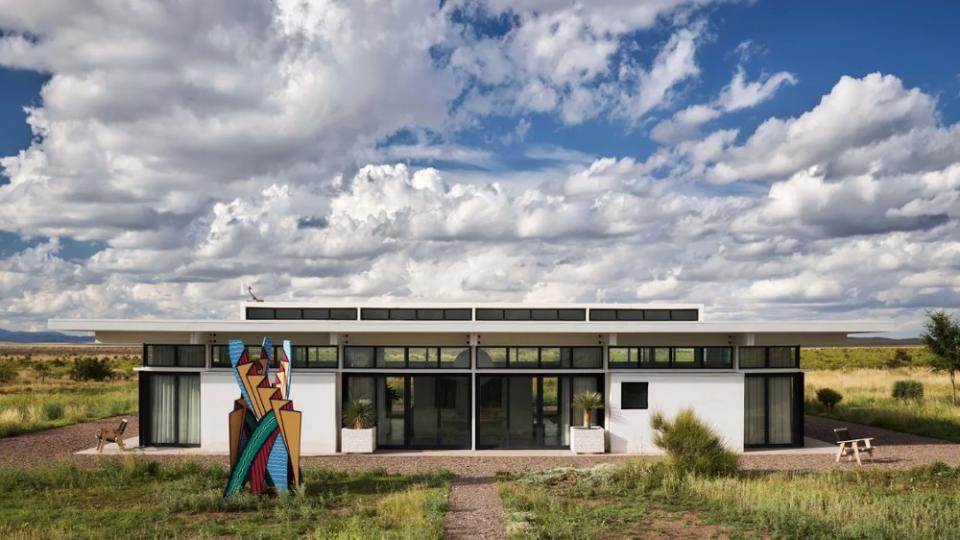 Friedman’s Marfa home. - Credit: Douglas Friedman