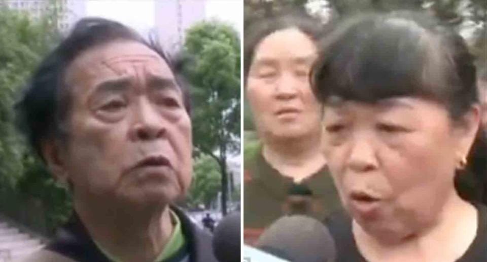 Angry members of the group expressed their dismay to local media. Source: Weibo