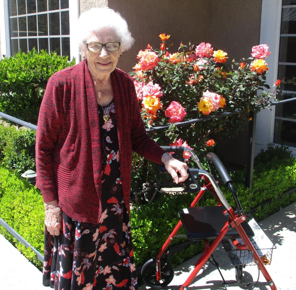 Viola Breukelman celebrated her 102nd birthday with team members and fellow residents at the Sterling Commons Memory Care, a Koelsch senior living community in Victorville.