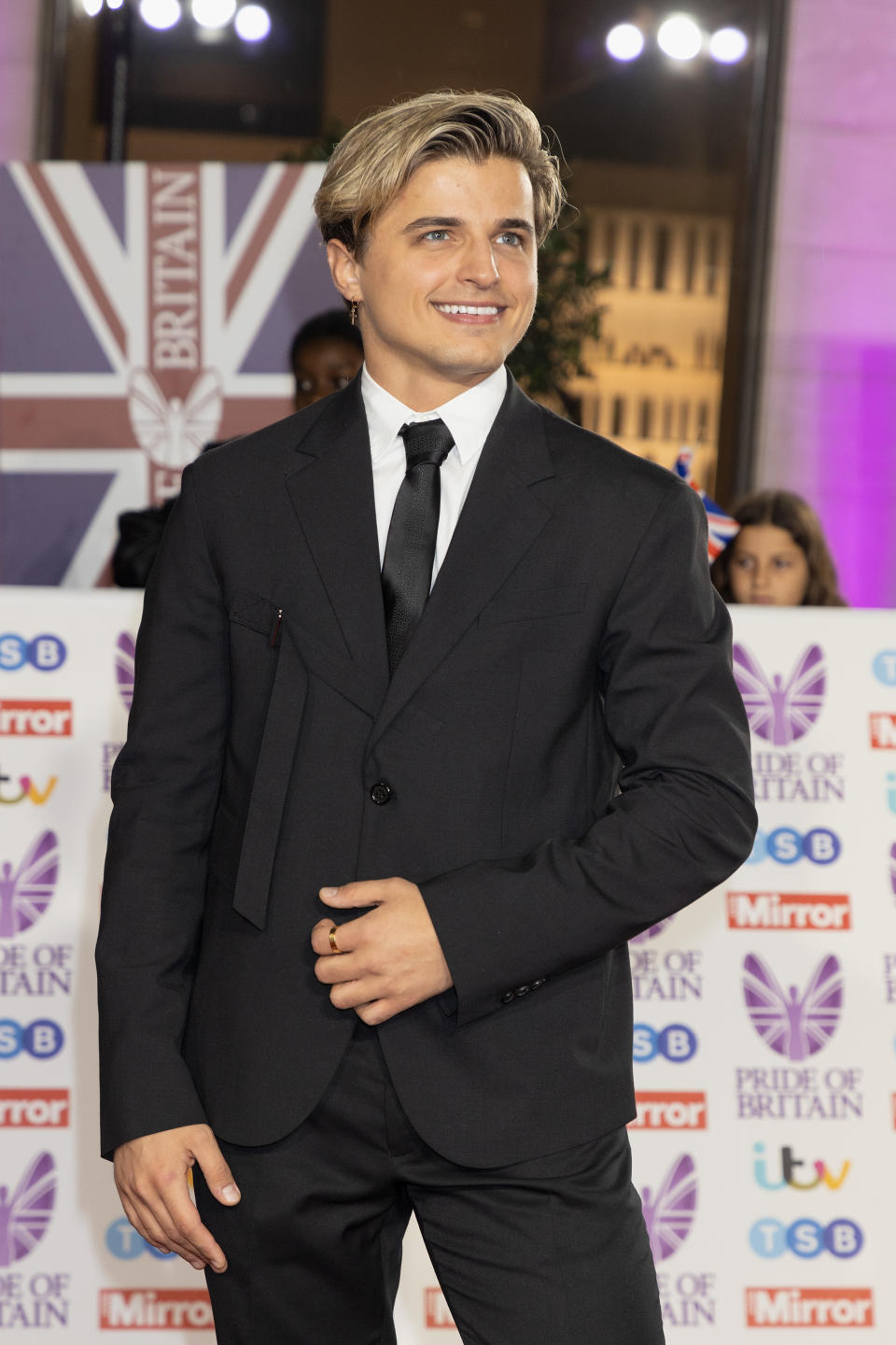 LONDON, ENGLAND - OCTOBER 24: Nikita Kuzmin attends the Pride of Britain Awards 2022 at Grosvenor House on October 24, 2022 in London, England. (Photo by Dave J Hogan/Dave J. Hogan/Getty Images)