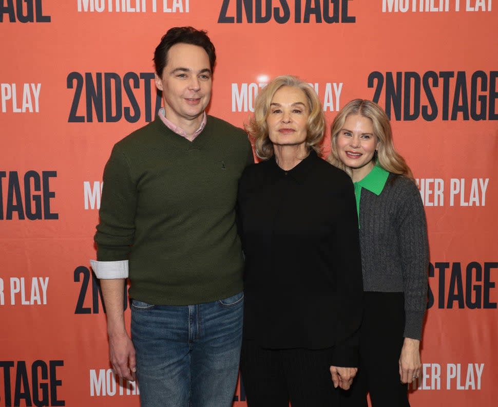 Jim Parsons, Jessica Lange and Celia Keenan-Bolger.