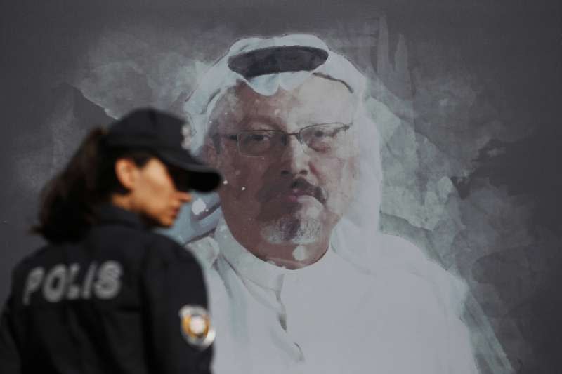 2018年10月2日，沙烏地阿拉伯異議記者哈紹吉（Jamal Khashoggi）遭王儲穆罕默德下令殺害（AP）