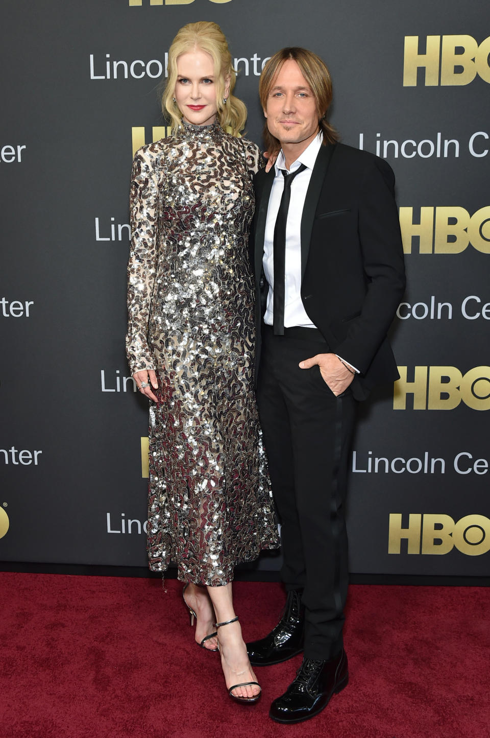 The actress pictured with husband Keith Urban. Photo: Getty