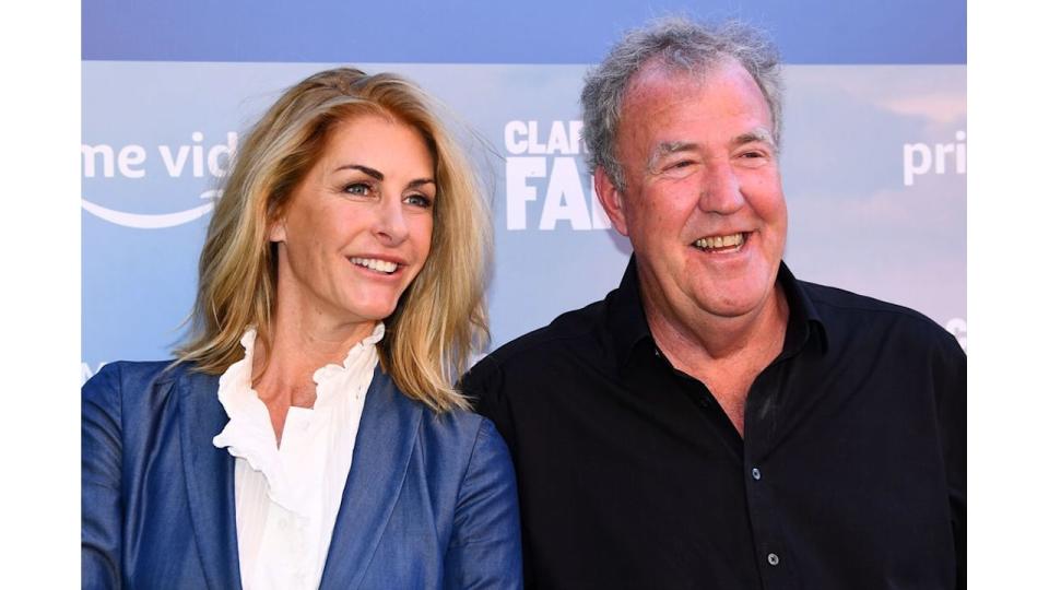 Jeremy Clarkson with his partner Lisa 