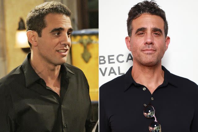 <p>Chris Haston/NBCU Photo Bank/Getty; Jason Mendez/Getty</p> Bobby Cannavale then and now