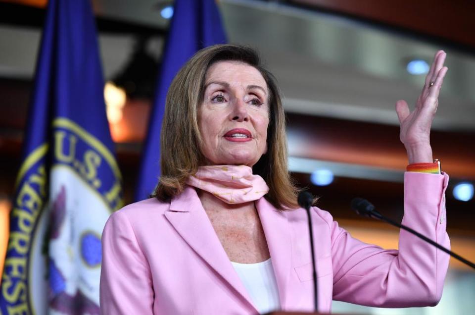 Nancy Pelosi: ‘The president’s threat to America is urgent, and so too will be our action.’