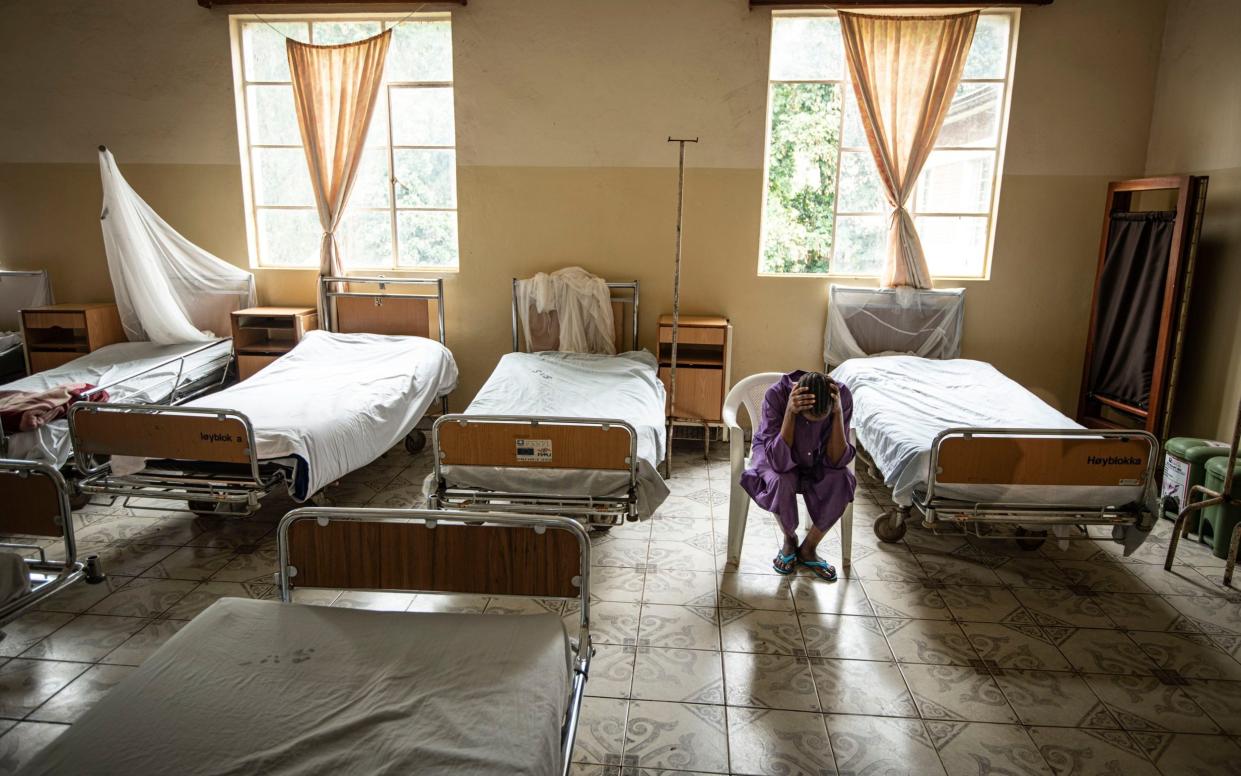 A hospital which specialises in treating victims of rape during conflict in the DRC, founded by Nobel laureate Dr Denis Mukwege - Simon Townsley