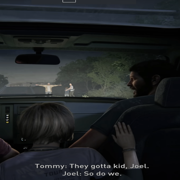 In the video game, Tommy says 