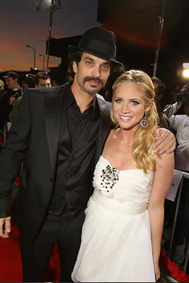 Johnathon Schaech and Brittany Snow at the Los Angeles premiere of Screen Gems' Prom Night