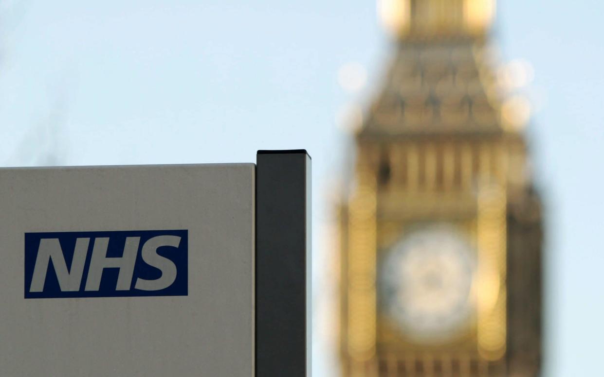 The report said there is 'no more room' in existing budgets to give more money to the NHS - PA