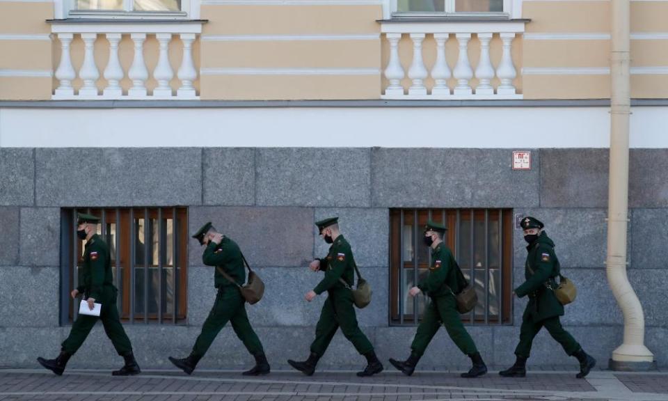 <span>Photograph: Anatoly Maltsev/EPA</span>