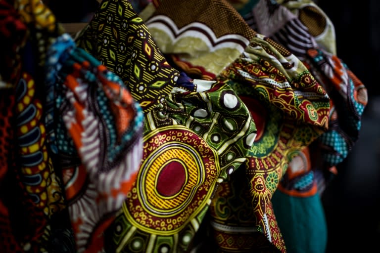 Dresses pictured at The Box Shop on Vilakazi Street in Soweto, Johannesburg on June 8, 2017