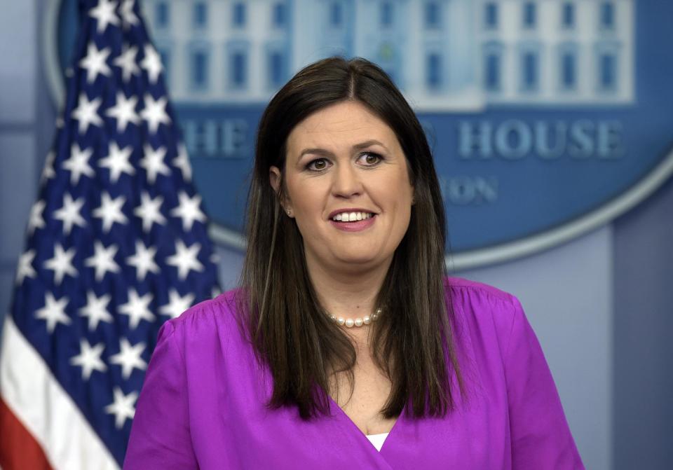 Ms Sanders says she thinks Mr Trump will be easily reelected: AP
