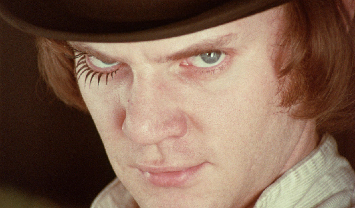 Malcolm McDowell stars in 1971's A Clockwork Orange (Warner Bros)