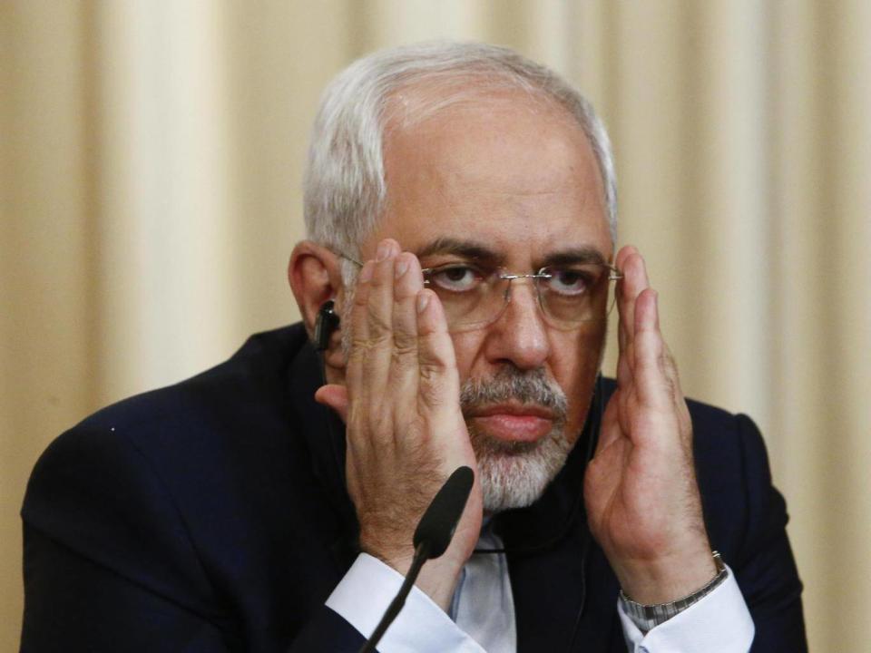 Iranian foreign minister Mohammad Javad Zarif (Sergei Karpukhin/Reuters)