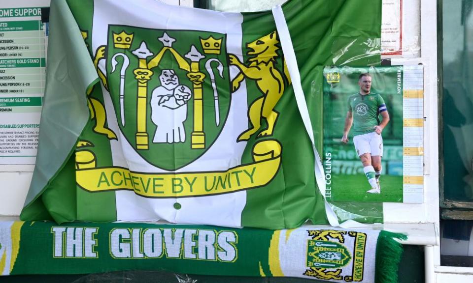 Lee Collins is fondly remembered by fans of Yeovil, whom he joined in 2019.