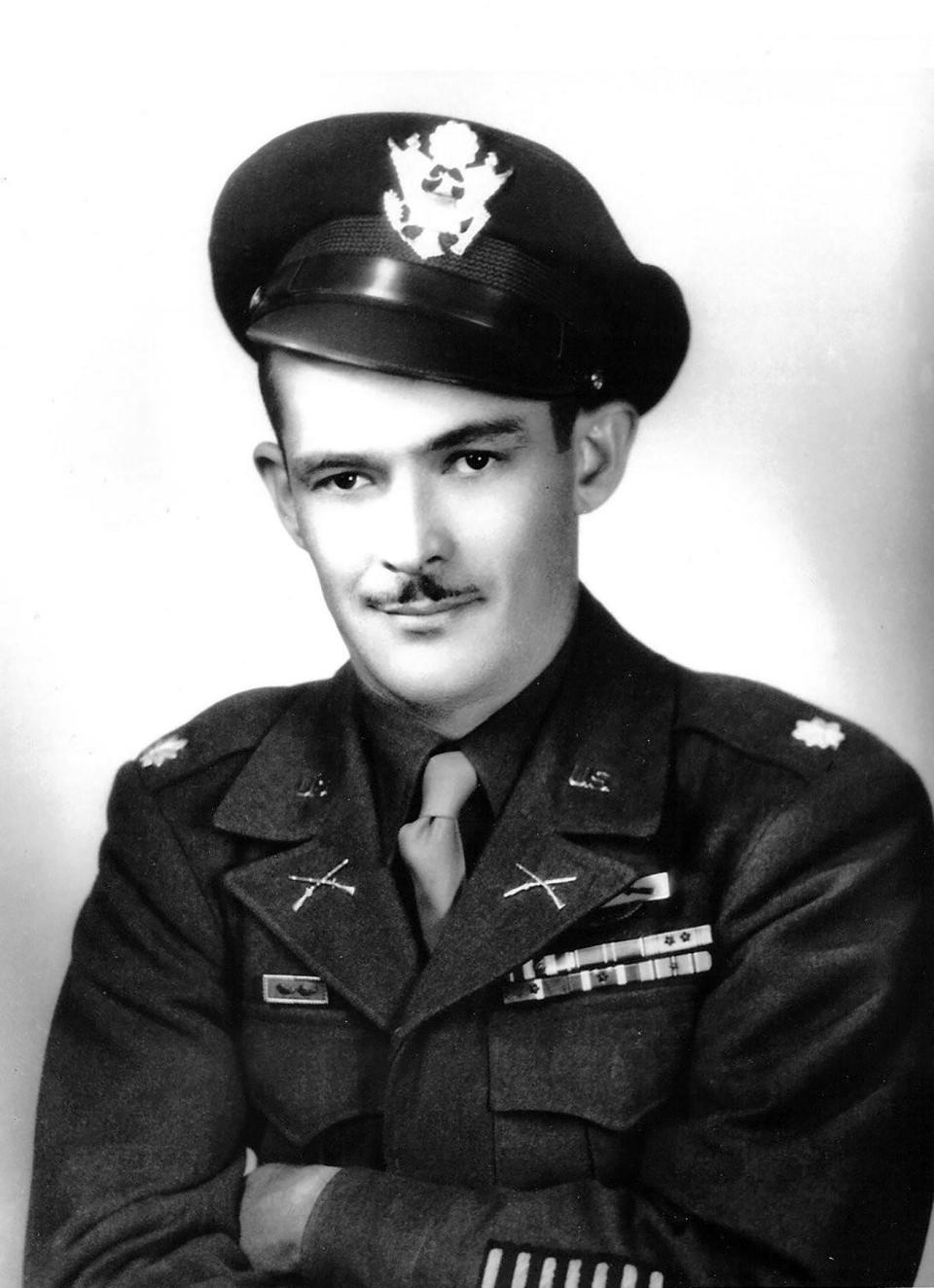 In this circa 1945 photo, Paul Marshall is displaying the rank of lieutenant colonel and it was likely taken before he was discharged from the U.S. Army.