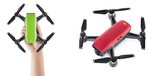 DJI's Spark drone.