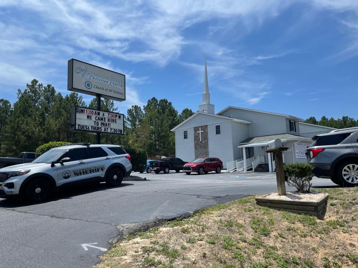 FILE - The Assembly of Prayer church on Old Tobacco Road was raided by the FBI. Multiple state approving agencies have withdrawn GI Bill program approval for bible schools connected to the House of Prayer Christian Church.