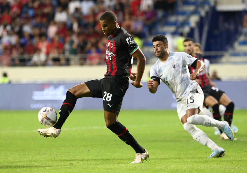 Malick Thiaw beim Freundschaftsspiel gegen den FC Liverpool. (Bild: REUTERS/Satish Kumar)