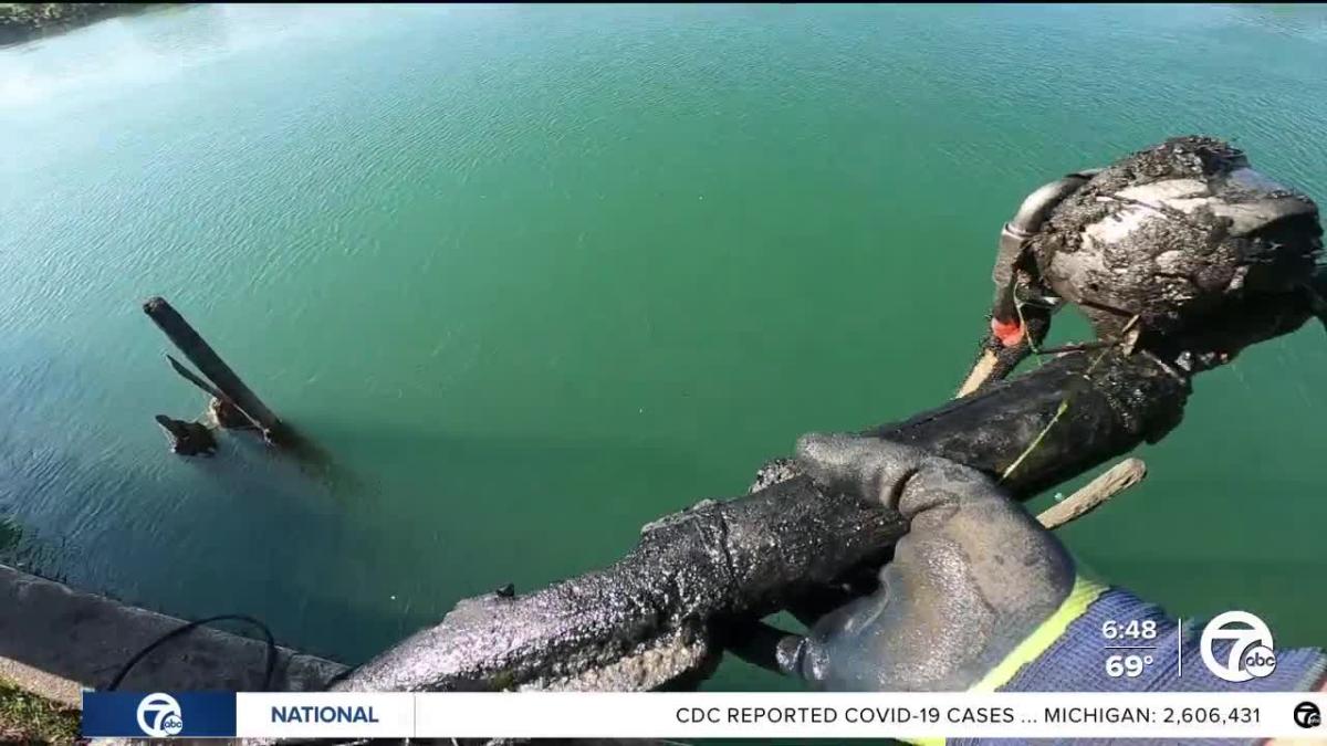 Local man pulls tons of garbage from metro Detroit rivers with