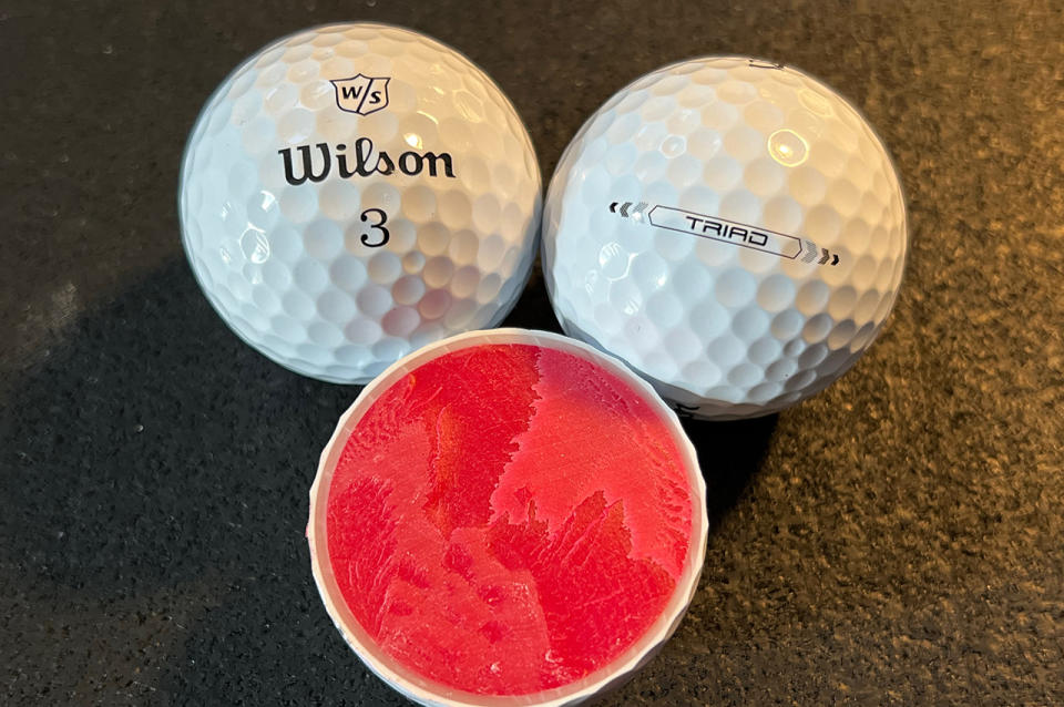 Wilson Triad golf balls