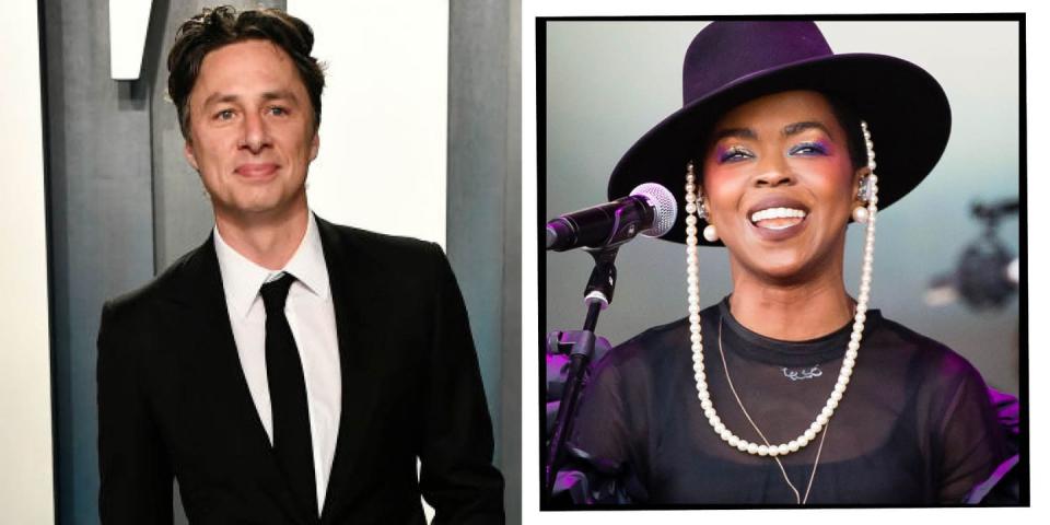 20) Zach Braff and Lauryn Hill