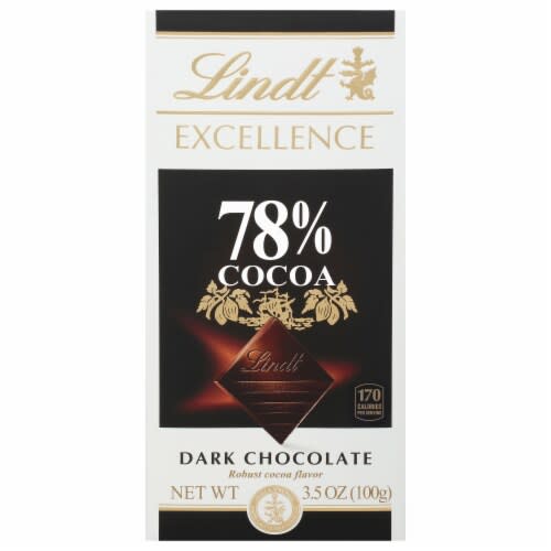 Lindt 78% dark chocolate , best dark chocolate