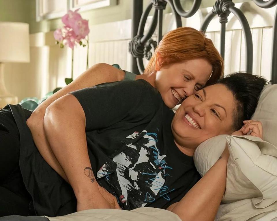 Che Diaz and Miranda Hobbes And Just Like That Cringeworthy LGBTQ TV movie characters we love