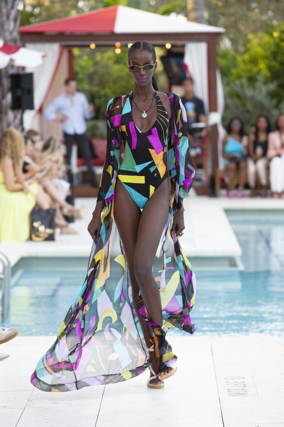 Lelloue Resort 2020 runway show at Miami Swim