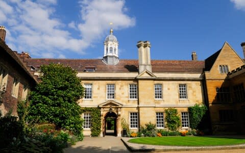 Trinity Hall College, where Dr Hutchinson remains an emeritus fellow - Credit: Alamy