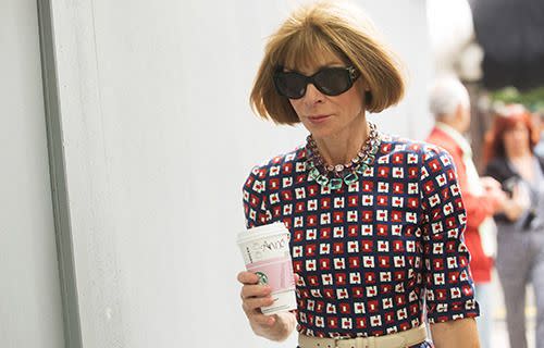 Anna Wintour is a Starbucks regular. <i>Melodie Jeng/Getty Images</i>