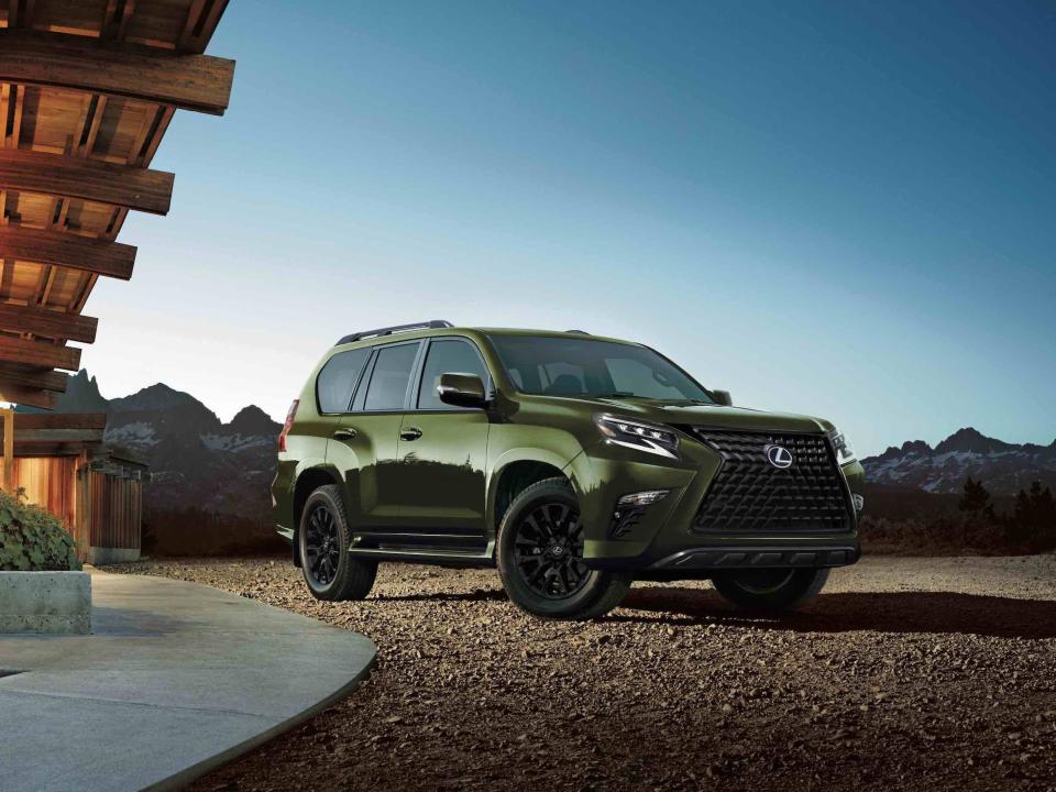 The 2022 Lexus GX Black Line SUV.