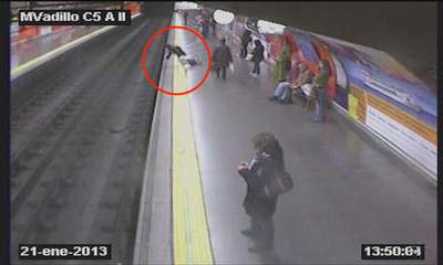 Madrid Metro: Woman Rescued From Track
