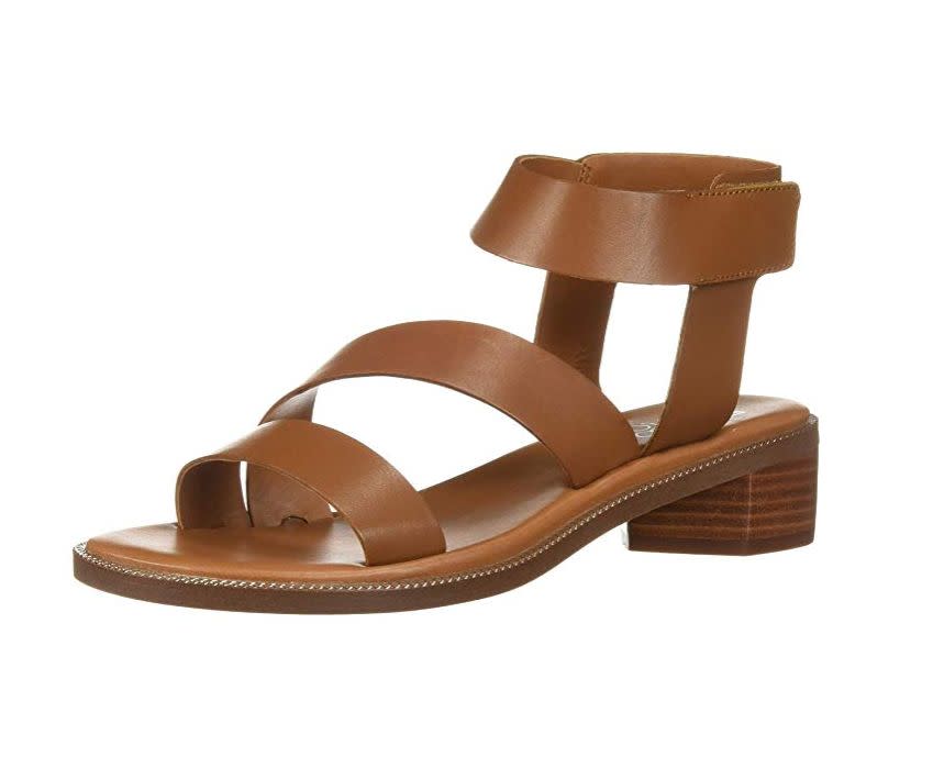 "These sandals are so comfortable and can easily be dressed up or down. I hate wearing super flat sandals because they hurt my feet after a while, so the low block heel on these is perfect." <strong>&mdash; Danielle Gonzalez (<a href="https://amzn.to/2ZKRkEt" target="_blank" rel="noopener noreferrer">Find them for $70 on Amazon</a>)</strong>