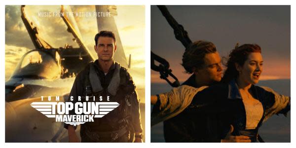 Titanic fue superado en taquilla por Top Gun: Maverick