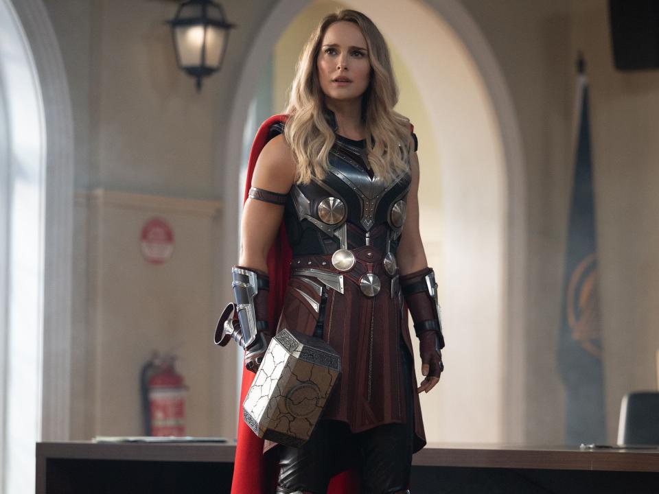 Natalie Portman as Mighty Thor.